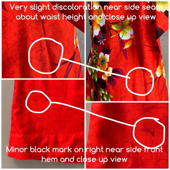 🌺Hawaiian Wedding Honeymoon Set Dress & Shirt 60s - Picture 9 of 16